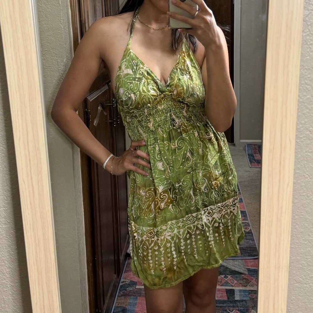 🌈5/$25🌈Green Boho Dress